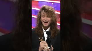 Jon Bon Jovi wins Best Original Song Blaze of Glory [upl. by Gerger]