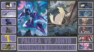 PALDEA vs JOHTO  Halloween Pokémon Tournament Battle 4 [upl. by Aicelav]