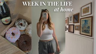 WEEK IN MY LIFE AT HOME 🏡 cozy homebody life home projects gardening amp hitting 100k [upl. by Owain]