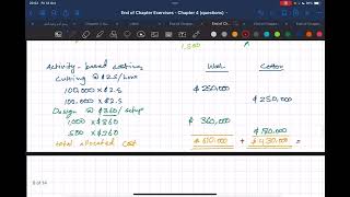 ACCT 620 Managerial Accounting  Chapter 4 Exercise E43B Solution [upl. by Menides]