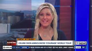 Celine Dion announces Courage World Tour [upl. by Annasiul]