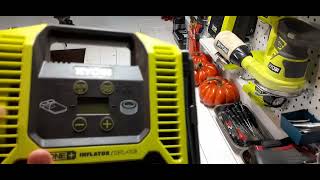 Ryobi tire inflator review [upl. by Genni]