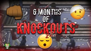 KNOCKOUT COMPILATION 6 Months Of Progress And BRUTAL KNOCKOUTS Bloody Knuckles Street Boxing Game [upl. by Naelcm]