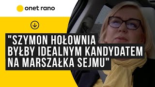 Paulina HennigKloska Szymon Hołownia byłby idealnym kandydatem na Marszałka Sejmu [upl. by Bowie595]