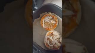 Homemade Pizza in Air Fryer airfryer pizza homemade [upl. by Hanikahs]