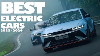 TOP 10 BEST ELECTRIC CARS 2023  2024 [upl. by Brasca]