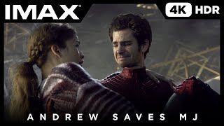 Peter Andrew Saves MJ  SpiderMan No Way Home  4K HDR IMAX [upl. by Placeeda]