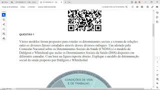 Vários modelos foram propostos para estudar os determinantes sociais e a trama de relações entre os [upl. by Eittocs59]