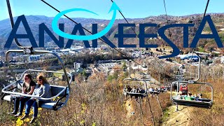 Anakeesta Gatlinburg Mountaintop Attraction Tour amp Review with The Legend [upl. by Angelico]