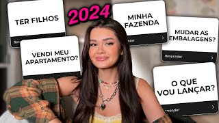 O QUE VOU FAZER EM 2024 Revelando TUDO pra vocês [upl. by Lauraine960]