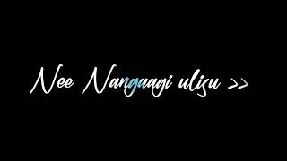 Naguvida kaliso ❤️  Yuva movir kannada song 😊  Black screen video 💖  viral trending kannada [upl. by Hseham]