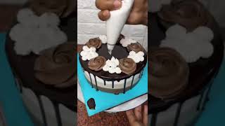 Stunning Cake Decoration Technique like a ProMost satisfying chocolate cake Decorating idea [upl. by Griselda]