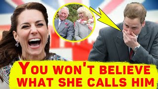 You Wont Believe What Kate Middleton Used to Call Prince William in Private [upl. by Atilrac651]