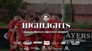 Match Highlights vs HeriotWatt University 121024 [upl. by Ahsenrac558]