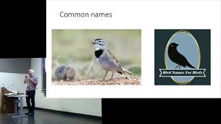 Matthew Morris “A Longspur by Any Other Name  Renaming Species” ASA 2023 [upl. by Onitsuaf]