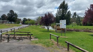 The Gunning Camp Ground first stop for the night Southern Highlands Road Trip [upl. by Adigirb]