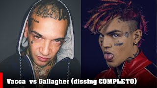 Vacca e Dium vs Gallagher dissing Completo [upl. by Ridglee168]