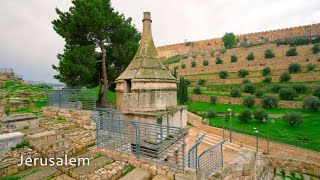 Jerusalem Kidron Valley Golden Gate The Mount of Olives Walking Tour and A car trip [upl. by Persis934]