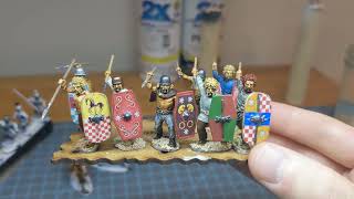 Victrix Carthaginian Army in 28mm Log 1 [upl. by Adeys]