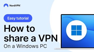 How to share a VPN Easy tutorial  NordVPN [upl. by Baptista210]