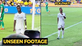 Vinicius Jr crazy response to Las Palmas fans who provoked him after subbed off  Football News [upl. by Xonel]