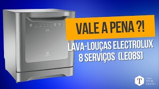 LavaLouças Electrolux 8 serviços Vale a pena [upl. by Coyle]