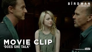 Birdman Does She Talk Movie Clip in HD 1080p [upl. by Eyaf6]