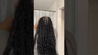 CHEAP Boho Knotless in Atlanta knotlessbraids bohobraids africanbraids atlanta [upl. by Kirenoj]