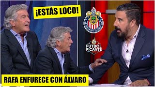 Rafa Puente SE CALENTÓ COMO NUNCA con Álvaro por Alan Mozo y su llegada a Chivas  Futbol Picante [upl. by Nitsirk]