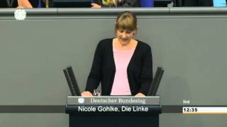 Nicole Gohlke DIE LINKE Bildungshaushalt bleibt Armutszeugnis [upl. by Fairweather]