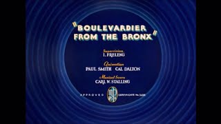 Looney tunes boulevardier from the Bronx opening and closing [upl. by Llehsem]