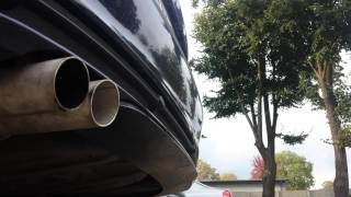 BMW e46 330d straight pipe przelotowy wydech [upl. by Ysac]