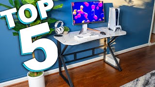 Top 5 Budget Small Gaming Desks on Amazon [upl. by Robet]