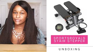 THE TIKTOK VIRAL MINI STAIR STEPPER Sports Royals vs Sunny Health  UNBOXING amp REVIEW [upl. by Gerger141]