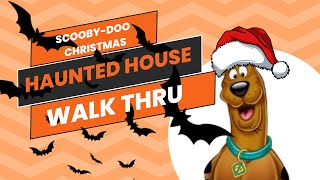 Scooby Doo Christmas haunted house Full Walk Through [upl. by Toor]