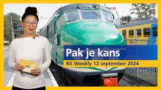 Ga mee met NS historische trein Koninklijke wachtkamer  NS Weekly [upl. by Dacie]