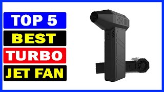 Top 5 Best Turbo Jet Fan Of 2024 [upl. by Lehsar183]