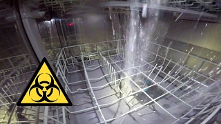 TECHNIK  SPÜLMASCHINE VON INNEN  inside a dish washer  GoPro Hero  MampMTube [upl. by Aremaj666]