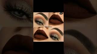 Brownish eye makeup [upl. by Ornie]