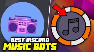 The 5 BEST Discord Music Bots 🎵 [upl. by Aissatsana]