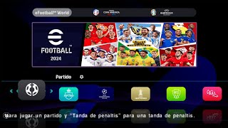 eFootball Pes 2025 PPSSPP Chelito 19 Mod EURO 2024 amp Copa América Faces 4K UPDATE Kits Câmera PS5 [upl. by Dodwell97]