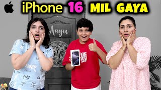 iPHONE 16 MIL GAYA  Family Vlog  Aayu and Pihu Show [upl. by Julienne]