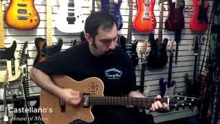 Godin A6 Ultra SG Demo [upl. by Ynneh]