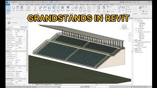 Grandstands in Revit [upl. by Yeliw907]