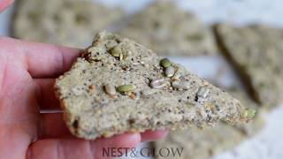 Five Seed Oatcakes Recipe  Palm Oilfree [upl. by Annyl]