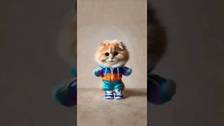 Cute cat dancing 🐈🎶 cat kitten cutecat catlover [upl. by Ing22]