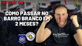 COMO PASSAR NO BARRO BRANCO EM 2 MESES  Concurso Barro Branco  CFO [upl. by Lohner]