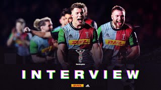 Huw Jones scores first try for Harlequins in late win over Castres [upl. by Itsym]