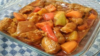 Pork Mechado  Filipino Recipe  Food Bae [upl. by Suravart]