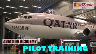 KIDZANIA Doha  Aviation Academy  Pilot Training  Qatar Airways [upl. by Airdnal231]